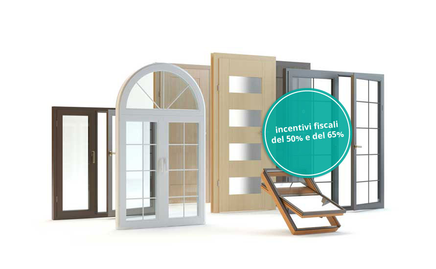 incentivi fiscali 50% finestre